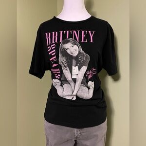 Black and Pink Graphic T-Shirt